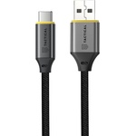 Tactical FAST ROPE ARAMID 2.0 USB кабел за данни - Type-C, 30 см, ЧЕРЕН 57983127946 (57983127946)