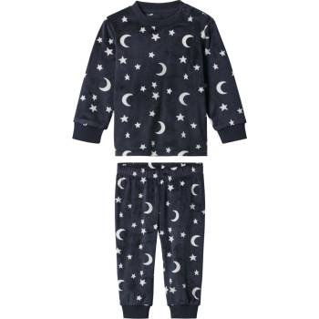 Lupilu velurové pyžamo navy modrá