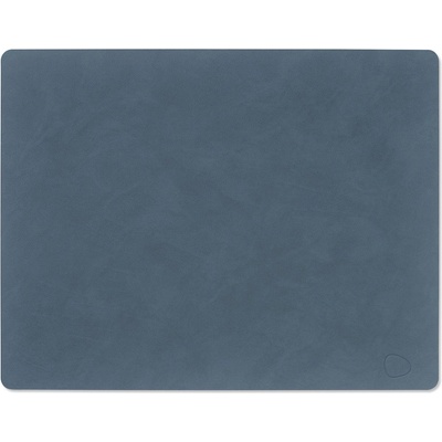 LIND DNA Подложка за маса SQUARE NUPO 35 x 45 см, тъмно син, кожа, LIND DNA (LIND982482)