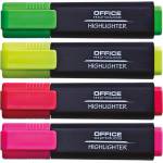 Office Products Комплект текстмаркери Office Products, 4 цвята (24097-А)