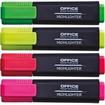 Office Products Комплект текстмаркери Office Products, 4 цвята (24097-А)