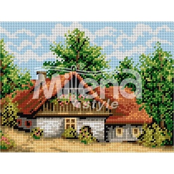 Image 1 of Milena Style На вилата - гоблен с щампа с конци Ariadna