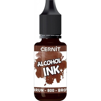 Cernit Alcohol Ink Akrylový tuš Brown 20 ml 1 ks