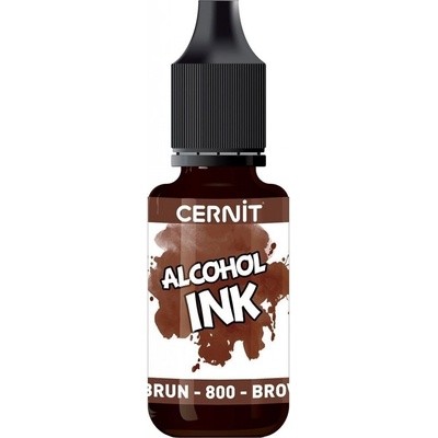 Cernit Alcohol Ink Akrylový tuš Brown 20 ml 1 ks