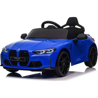 ROLLZONE BMW M4 12V - Детска акумулаторна кола, Синя, EVA гуми (SX2418-blue)