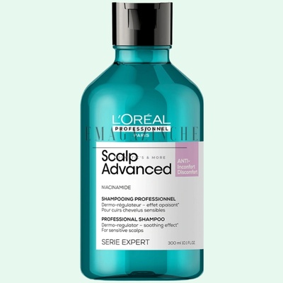 L'Oréal L'Oréal Professionnel Дерморегулиращ шампоан за чувствителен скалп 300 мл. Scalp Advanced Anti-Discomfort Dermo-Regulator Shampoo (093474637090487)