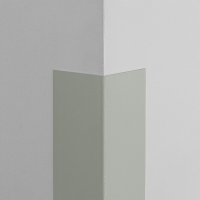 VMBal Plastová ochrana rohu LUX - ŠEDÁ - 65 x 65 mm x 1 m - samolepící
