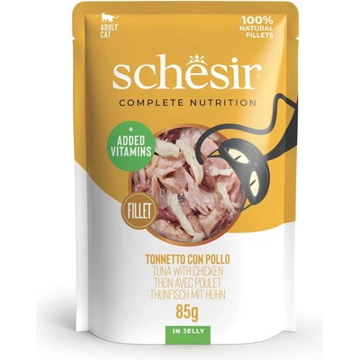 Schesir Tuna with chicken in jelly 85 g