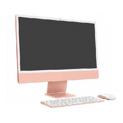 iMac Z1EW 59.62cm 23.5Zoll Standardglas M4 10C CPU 10C GPU 16C N. E. 16GB 512GB SSD Gbit Eth MM MaKey TID DE Orange (Z1EWD/A)