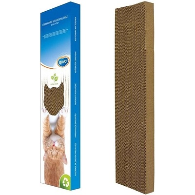 Duvo+ Škrabacia podložka z kartónu s catnipom 50 x 13 x 6 cm