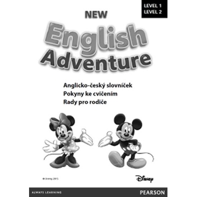 New English Adventure 1 a 2 slovníček CZ - neuveden