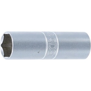 Bgs technic - Германия Вложка за запалителни свещи, тънкостенна, 16 мм, 1/2" с гумена втулка; BGS Technic 2425