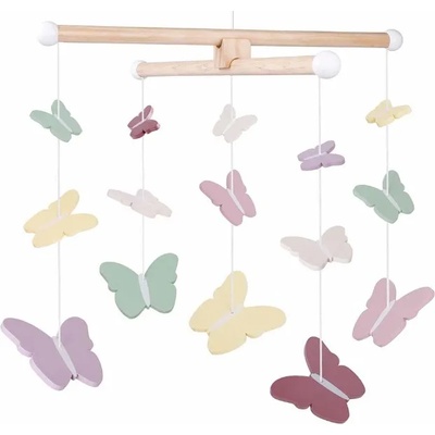 JaBaDaBaDo Jabadabado: Дървена висяща играчка - Пеперуди (JB-T273)