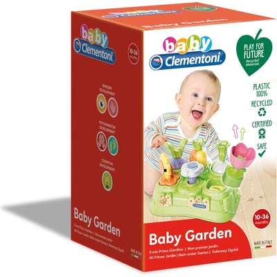 Clementoni Baby zahrádka vkládání tvarů