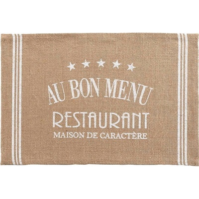 douceur d'intérieur Prostírání z juty Diner 30x45cm