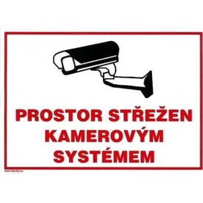 Magg 120087 prostor střežen kamerovým systémem A4