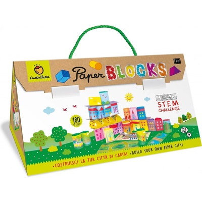 LUDATTICA Papírová stavebnice 180 ks