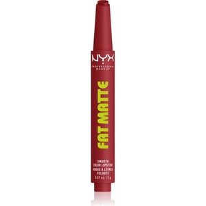 NYX Cosmetics Fat Matte балсам за устни с матиращ ефект Mauve Cloud 2 гр
