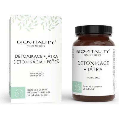 Green idea Detoxikácia + pečeň 30 kapsúl