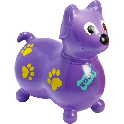 Ledraplastic S.p.A Gymnic Skákací zvířátko Kody Gymnic Fialová