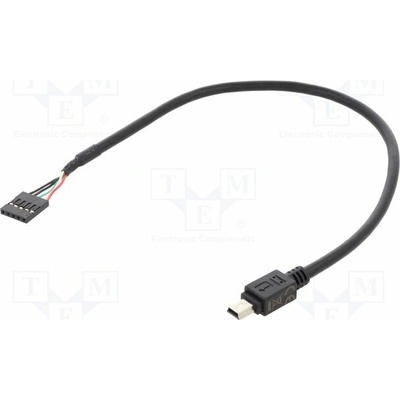 Delock 83170 USB 2.0 USB B mini vidlice kolíkový konektor 5pin 0,3m