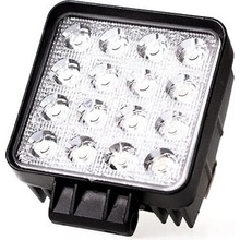 Pracovní LED světlo hranaté 12/24V - 16 x LED