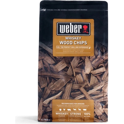 Weber Whiskey drevené lupienky 700 g