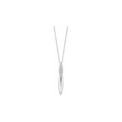 Fiorelli Strieborný prívesok s retiazkou silver P5431C