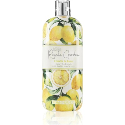 Baylis & Harding Royale Garden Lemon & Basil sprchový gél 500 ml