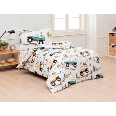 Matějovský obliečky pre deti TRUCK Bavlna de luxe 70x90 140x200