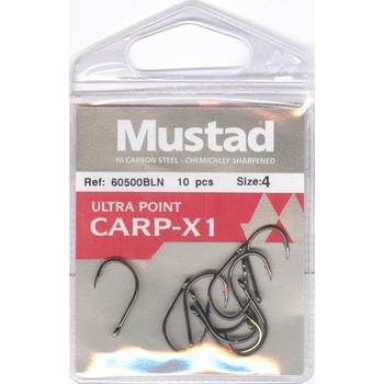 Mustad UltraPoint Carp X1 vel.6 10 ks