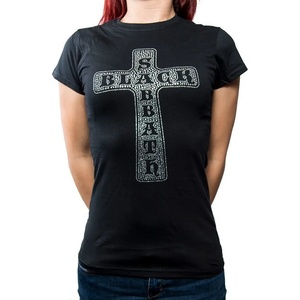 Black Sabbath Cross Black XL Дамски Риза (BSTS21LB04)