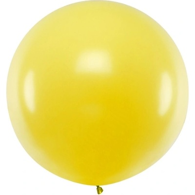 Jumbo balónek 1 m žltý