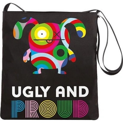 NICI Nákupná taška, Ugly Dolls, čierna,