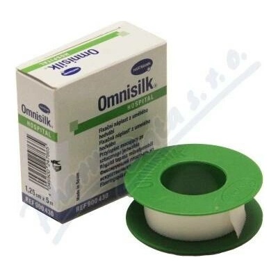 Omnisilk nápl. 1 ks bílé hedv. 1,25 cmx 5 m