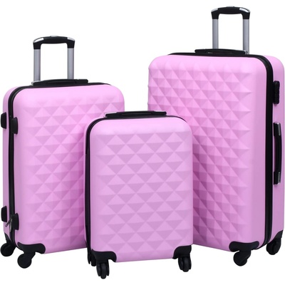 vidaXL 92414 3 pcs pink