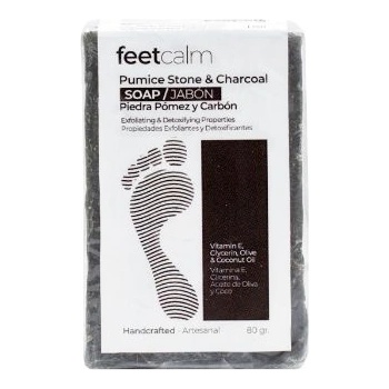 Feet Calm Pumice Stone & Charcoal Soap Сапун унисекс 80gr