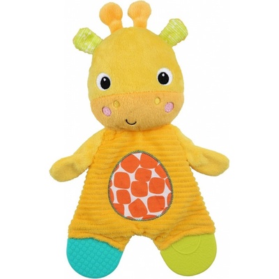 Bright Starts Hračka hryzačka Snuggle&Teethe žirafa