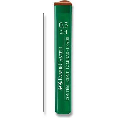 Faber-Castell Grafitové tuhy Mine Polymer 0,5 mm 2H 521512