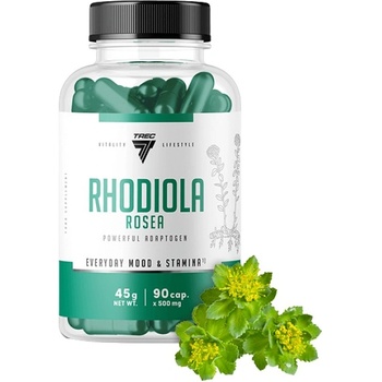 Image 1 of Trec Nutrition Rhodiola Rosea 500 mg | 100 mg Root Extract [90 капсули]