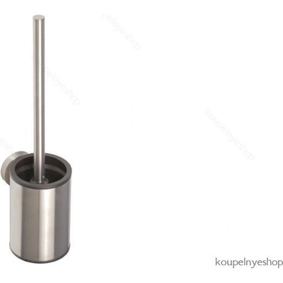 Bemeta NEO WC štětka, válcová malá, černý kartáč, nerez mat (102313079)