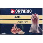 ONTARIO Пълноценна храна с агнешко и ориз, ontario, 320 гр, Чехия 214-2492