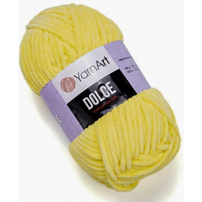 YarnArt Dolce 851 světle žlutá