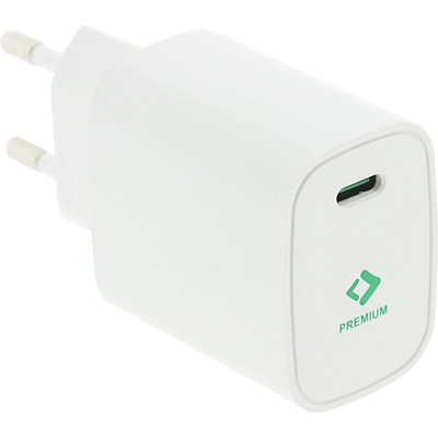 PATONA nabíjačka/ USB-C/ vstup /100-240V/ výstup 5V/3.0A, 9V/2.22A, 12V/1.67A/ 20W Power delivery/ biela