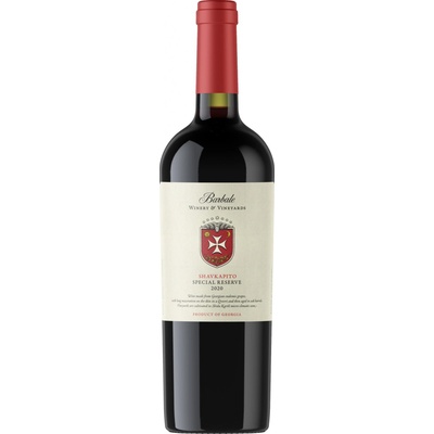 Barbale Shavkapito Reserve 2022 Červené 14% 0,75 l (holá láhev)