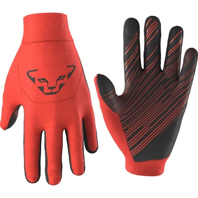 Dynafit Upcycled Thermal Gloves světle oranžová