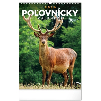 NOTIQUE Nástenný Poľovnícky 33 x 46 cm 2026