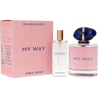 Giorgio Armani My Way - EDP 90 ml (plnitelná) + EDP 15 ml