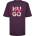 Hugo Тениска Hugo Logo Print Relaxed Fit T-Shirt - Open Purple