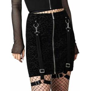 KILLSTAR дамска пола KILLSTAR - Bound To Me Garter - Черен - KSRA006183